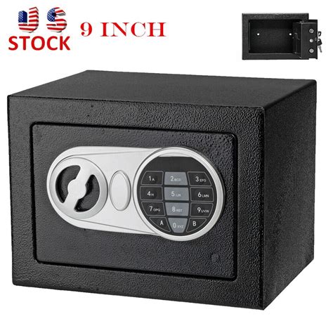 17e what is a steel plate safe box|17E Home Use Upgraded Electronic Password Home Safes,Steel .